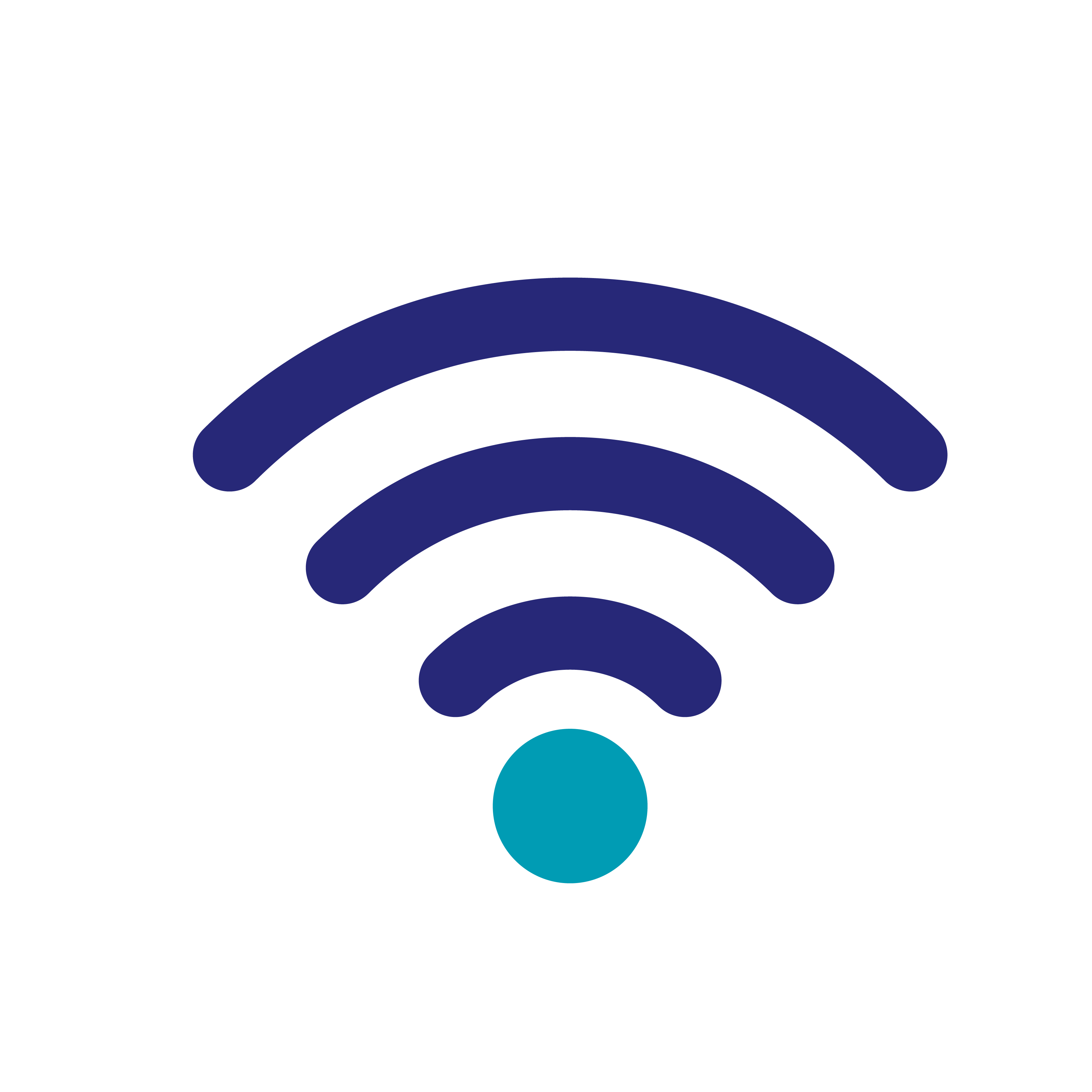 Icoon van WiFi signaal