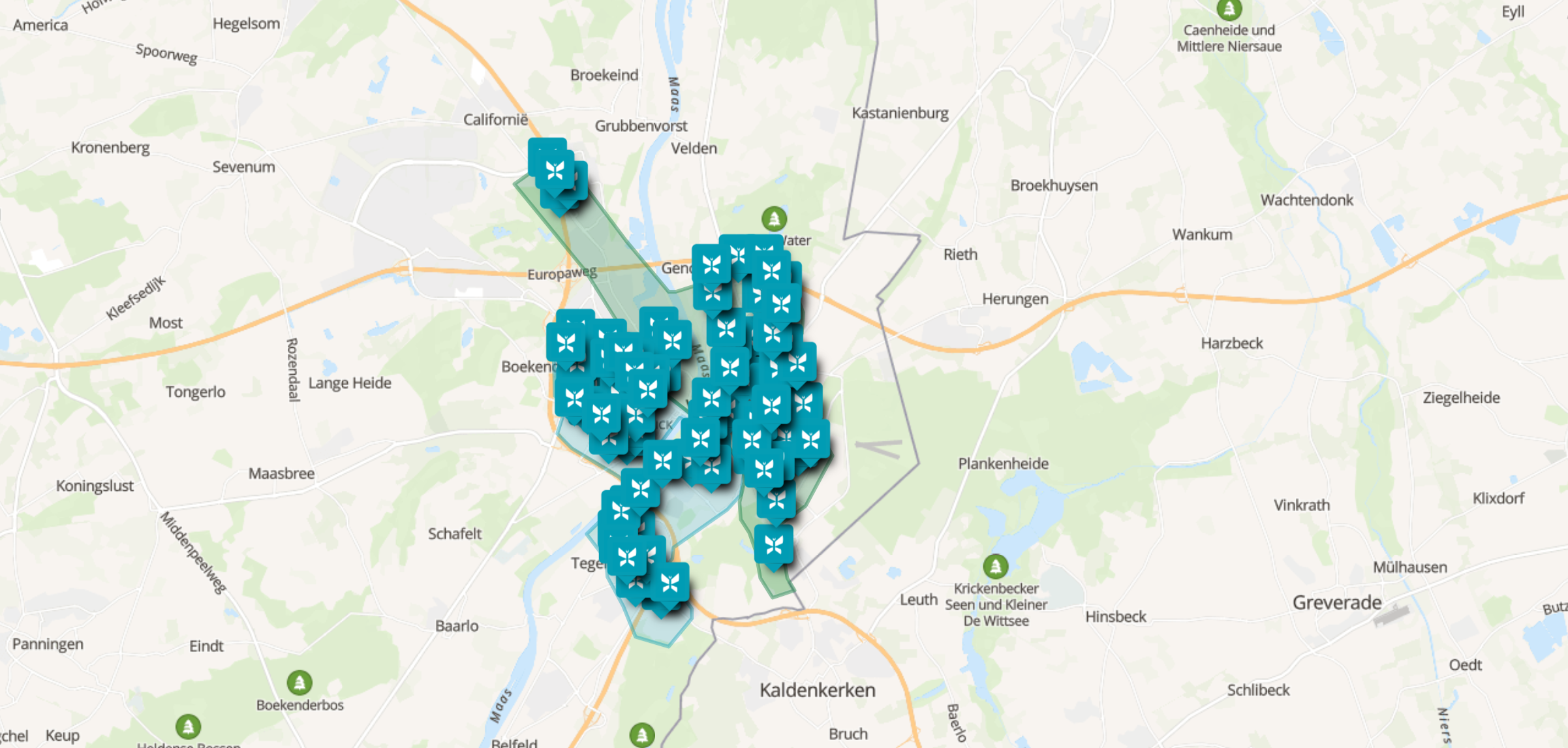 Venlo Vlinder Haltes Arriva Limburg
