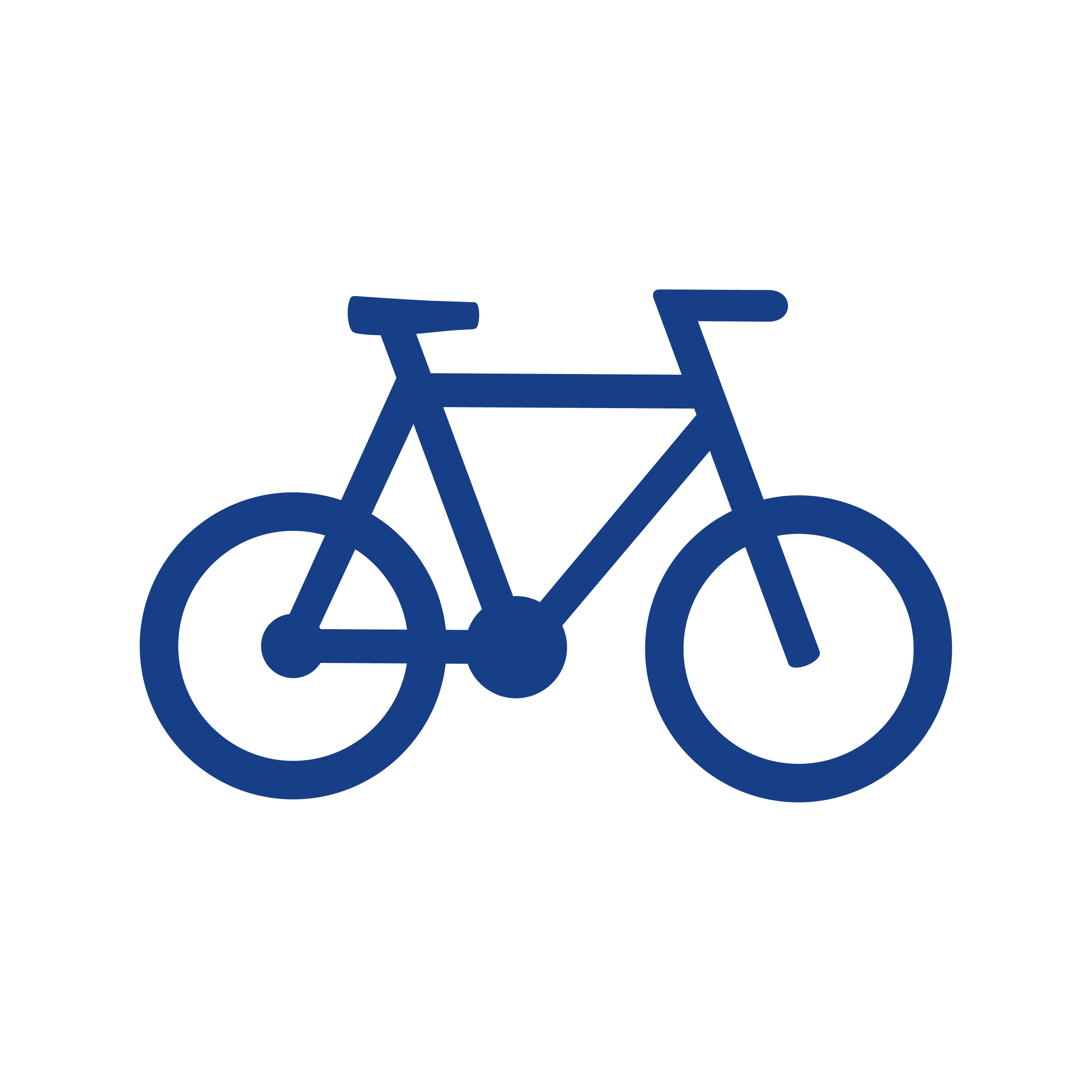 Icoon van een fiets
