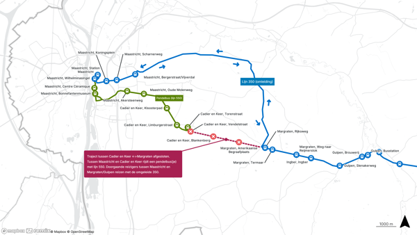 Omleiding tijdens werkzaamheden N278 in Limburg Omleiding tijdens werkzaamheden N278 in Limburg
